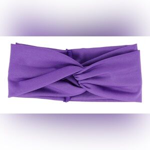 Purple Twist Knot Headwrap